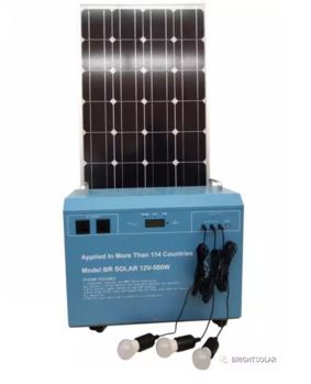 ระบบไฟฟ้าพลังงานแสงอาทิตย์ 500W 500W solar home system
